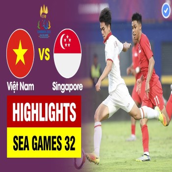 ไฮไลท์ฟุตบอล! เวียดนาม 3 - 1 สิงคโปร์ & ฟุตบอลชาย ซีเกมส์ 2023 - 3 พ.ค 66