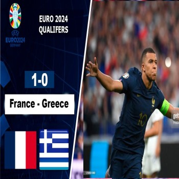 #ไฮไลท์ฟุตบอล [ ฝรั่งเศส 1 - 0 กรีซ ] ยูโร 2024 รอบคัดเลือก